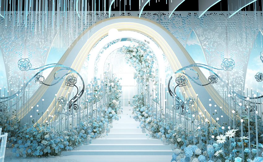 尖扎釡香烙馍村水晶厅效果展示